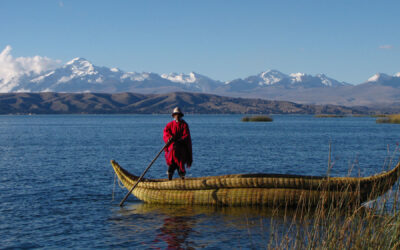 El lago Titicaca